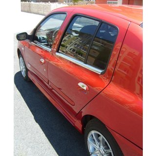 Zijskirts Ferrari-type (voor lakken) Renault Symbol 1999–2008 foto 1
