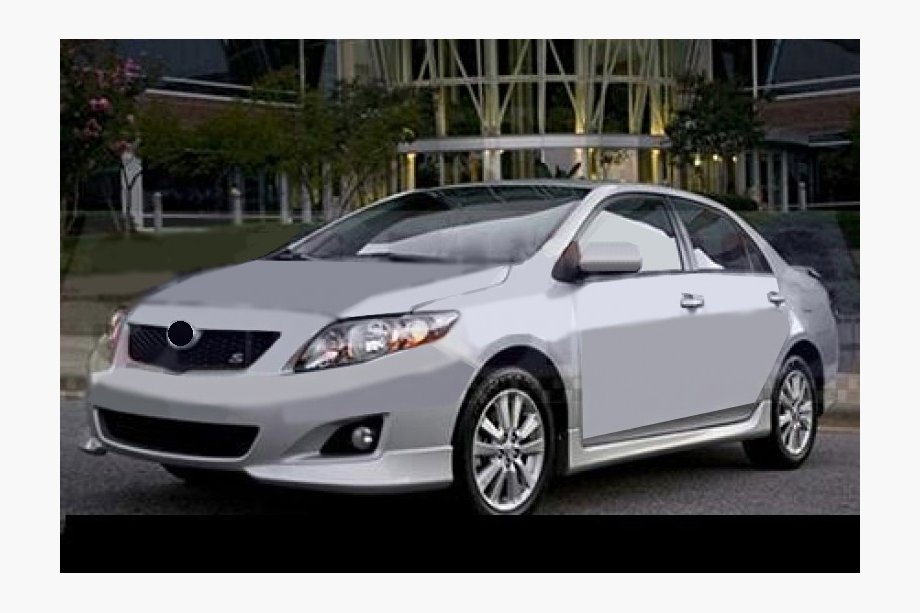 Toyota Corolla 2007–2013 Voorbumperlip (spuitklaar) Image