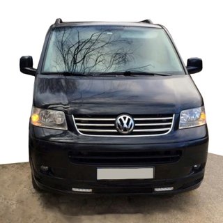 Voorbumper spoilerlip onderzijde met LED (spuitklaar) foto 2