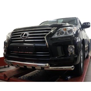 Voorbeschermbeugel Gronder (2008-2015 RVS) Lexus LX570/450d 2008–2022 foto 1
