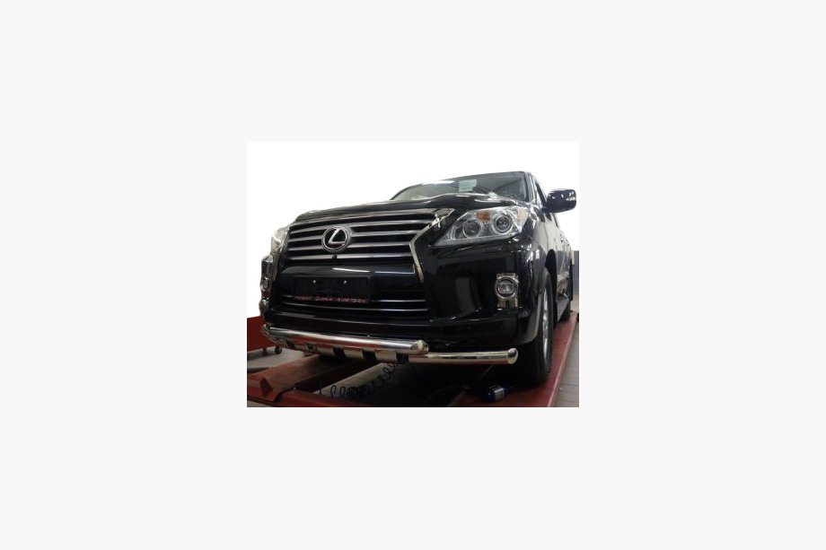 Lexus LX570/450d 2008–2022 Voorbeschermbeugel Gronder (2008-2015 RVS) Image