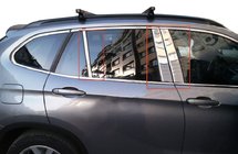 BMW X1 E84 2009–2015 Deurstijl sierlijsten (RVS) 6-delig foto 1