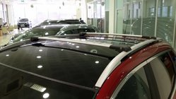 Nissan Pathfinder R51 2005–2014 Afsluitbare dwarsdragers voor dakrails (2 stuks) Zwart foto 3