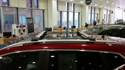 Nissan Pathfinder R51 2005–2014 Afsluitbare dwarsdragers voor dakrails (2 stuks) Zwart foto 4