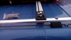 Nissan Pathfinder R51 2005–2014 Afsluitbare dwarsdragers voor dakrails (2 stuks) Zwart foto 7