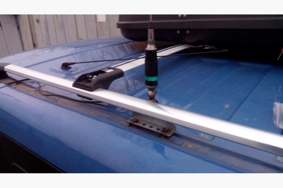 Nissan Pathfinder R51 2005–2014 Afsluitbare dwarsdragers voor dakrails (2 stuks) Grijs Foto 8