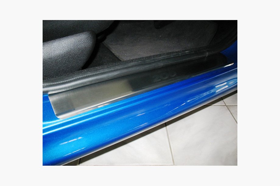 Peugeot 206 1998–2024 Nathanika premium instaplijsten (4 stuks, RVS) Image