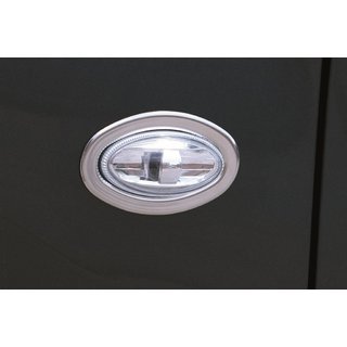 Knipperlichtomlijsting OmsaLine (set 2 st., RVS)