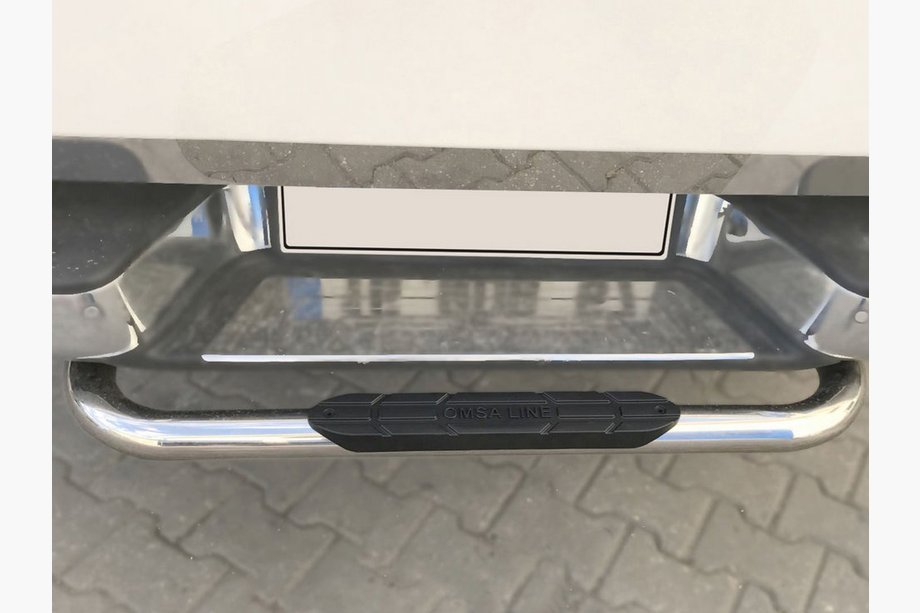 Volkswagen Amarok 2010–2022 Omsa achterbeschermbeugel (RVS) 70 mm Image