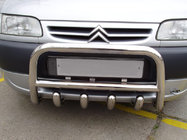 Peugeot Partner 1996–2008 Bullbar QT006 (RVS) 60 mm foto 1