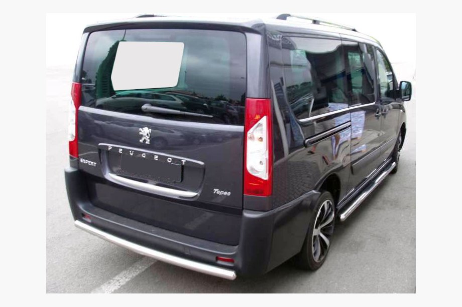Peugeot Expert 2007–2016 Achterbeschermbeugel AK002 (RVS) Image