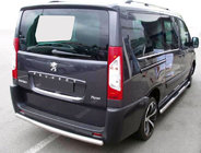 Peugeot Expert 2007–2016 Achterbeschermbeugel AK002 (RVS) foto 1