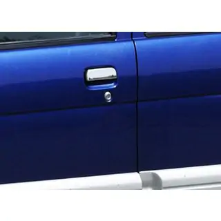RVS chroom deurgreep covers (5-delig)