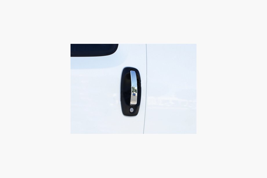 Fiat Fiorino/Qubo 2008–2024 Chroompakket voor deurgrepen (5 afdekkappen, RVS) Image