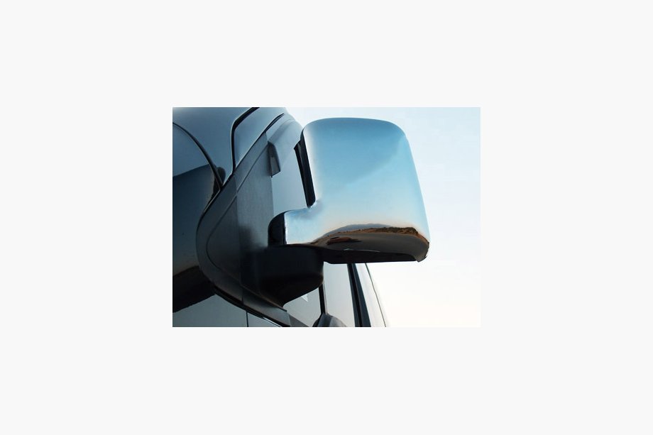 Ford Connect 2006–2009 Chromen spiegelkappen (ABS-chroom, 2 st.), OMSA Image