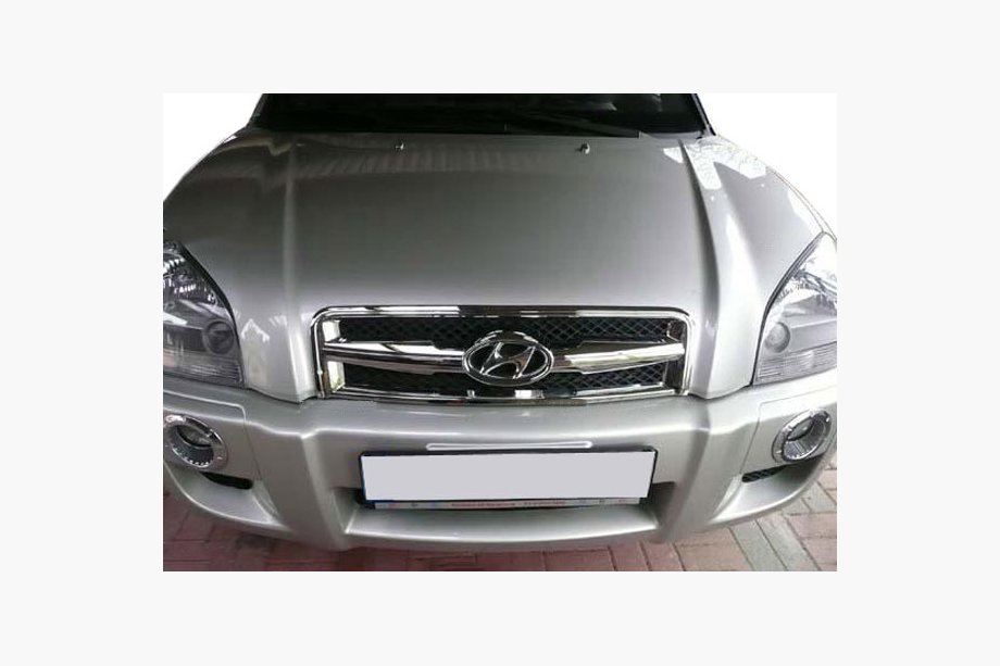 Hyundai Tucson JM 2004– Grillelijsten (kunststof) Foto 1