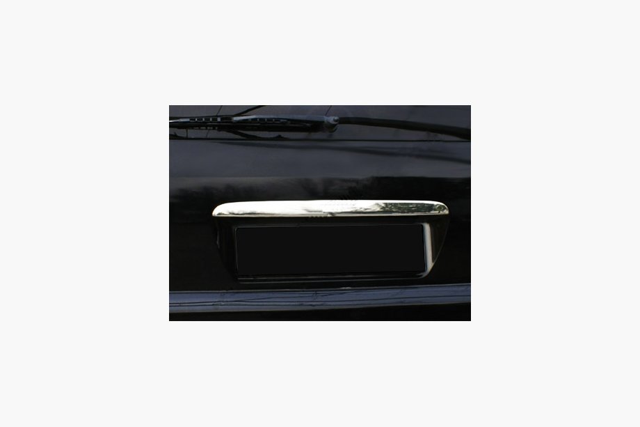 Mercedes ML W163 1997–2005 RVS sierlijst boven kenteken (USA-model) Image