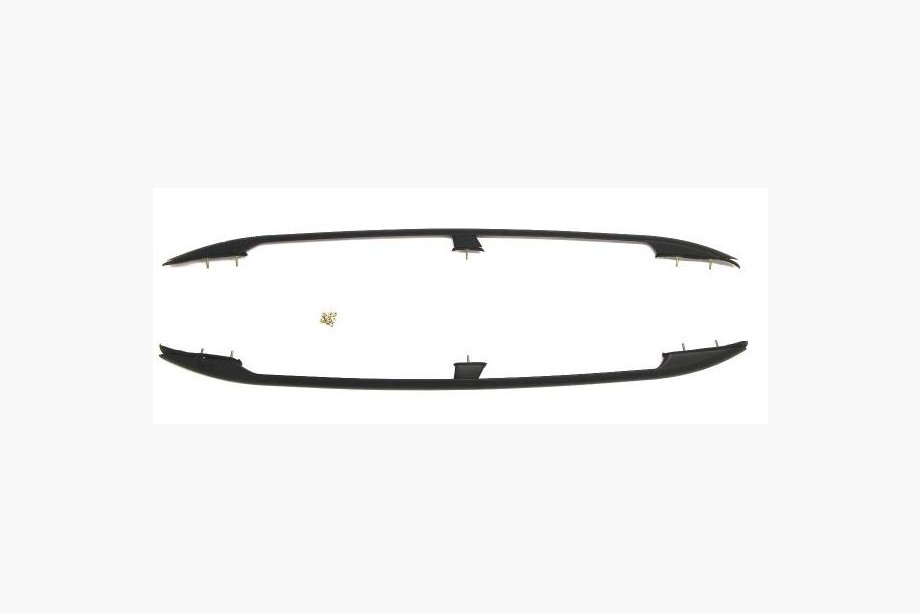 Nissan Primastar 2002–2014 Zwarte dakrails Lange wielbasis, metalen voetsteunen Foto 10