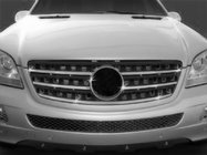 Mercedes ML W164 2005–2011 Grille sierlijsten (set van 5, RVS) foto 1