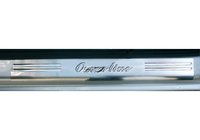 Opel Astra G Classic 1998–2012 (Omsa) RVS instaplijsten (deurdrempels) 2 st. foto 1
