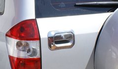 Chery Tiggo 1 2005–2016 RVS cover voor achterdeurhendel foto 1