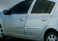 Renault Clio III 2005–2012 Deurstrip (set van 4, RVS) foto 1