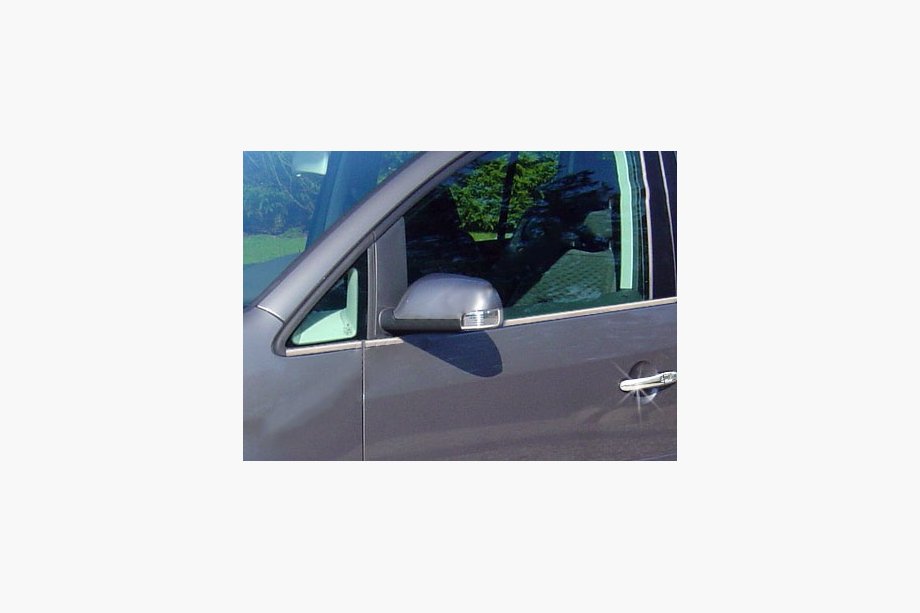 Volkswagen Touran 2003–2010 Buitenste raamlijsten (8-delig, RVS) Foto 3