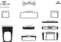 Audi A4 B5 1994–2001 Dashboard sierlijsten (1999-2000) Aluminium foto 4