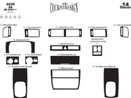 Audi A6 C5 2001–2004 Dashboard sierlijsten foto 5