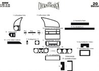 BMW 3 Serie E36 1990–2000 Dashboard sierlijsten Aluminium foto 4