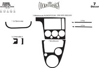 Ford Fiesta 2002–2008 Dashboard sierlijsten (2002-2005) Houtlook foto 3