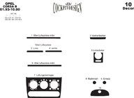 Opel Corsa B 1993–2004 Dashboard sierlijsten Aluminium foto 3