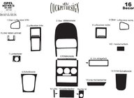 Opel Astra G Classic 1998–2012 Dashboard sierlijsten Houtlook foto 9