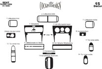 Seat Leon 1999–2005 Dashboard sierlijsten Titanium foto 5