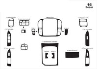 Toyota Land Cruiser 100 1998–2007 Dashboard sierlijsten Carbonlook foto 3