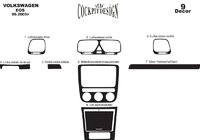 Volkswagen EOS 2006–2011 Dashboard sierlijsten Houtlook foto 3
