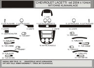 Chevrolet Lacetti 2003–2024 Dashboardpanelen voor Hatchback (Hartman) Notenhout foto 1