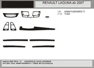 Renault Laguna 2007–2015 Dashboardpanelen (Hartman, Polen) foto 1