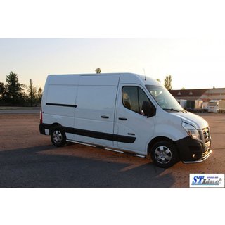 Sidebars BB002 (2 stuks, RVS) Opel Movano 2010–2021 foto 2