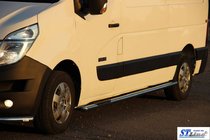 Opel Movano 2010–2021 Sidebars BB002 (2 stuks, RVS) foto 3