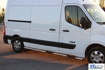Opel Movano 2010–2021 Sidebars BB002 (2 stuks, RVS) foto 4