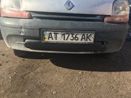 Renault Kangoo 1998–2008 Onderste wintergrille (1998-2003) Glanz foto 3