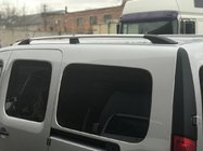 Renault Kangoo 2008–2020 Chroom dakrails Standaard basis, kunststof voeten foto 2