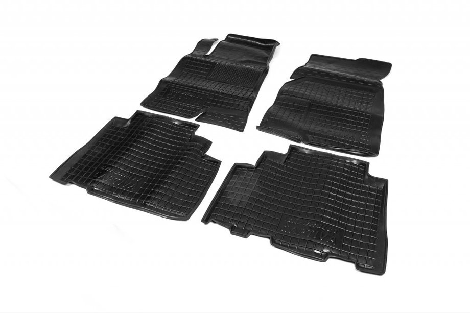 Chevrolet Captiva 2006–2019 Rubberen automatten met opstaande rand (Autogumm) Image