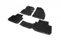 Volkswagen Touareg 2018– 3D rubberen automatten voor interieur (4 stuks, Novline) foto 1