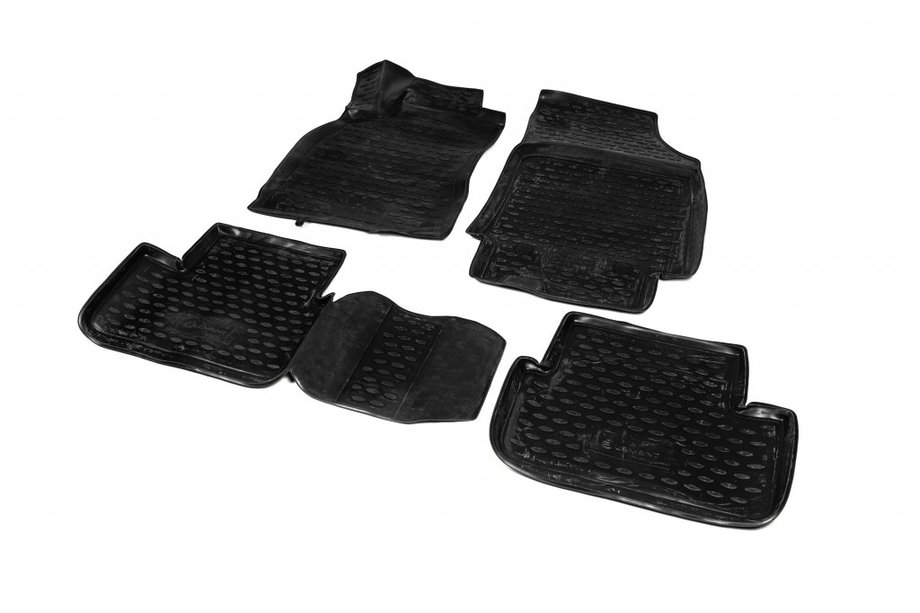 Renault Fluence 2009–2016 Rubberen vloermattenset voor interieur (4 stuks, Novline) Image