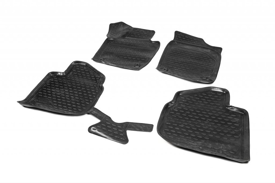 Skoda Rapid 2012–2019 3D rubberen automatten voor interieur (4 stuks, Novline) Image