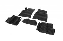 Nissan Qashqai 2010–2014 Rubberen automatten met opstaande rand (Autogumm) foto 1