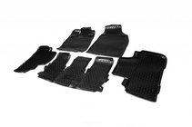 Toyota Highlander 2013–2019 3D rubber automatten voor het interieur (5 stuks, Novline) foto 1