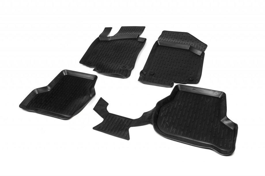 Skoda Octavia II A5 2006–2010 Rubberen automatten (4 stuks, Niken 3D) Image